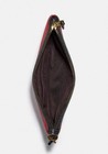 Nwt    Coach X Disney  Mickey  Mouse Corner Zip Wristlet  In Pebble Leather 