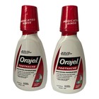 Orajel Toothache Medicated Mouthwash Rinse  Mint  8 Fl Oz  2 Pack 