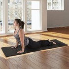 Thick Yoga Mat - Double Sided 1 2-inch Workout Mat - 72x24-inch Exercise Pad For