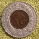 1905 Poli s Theatres Encased Indian Cent Northeastern U s  Ct  Mass