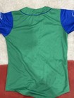Milb Blank Minor League Baseball Jersey Size Large Blue green