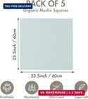 Muslin Receiving Blankets  Neutral Blanket Swaddling For Newborn Boys And Girls 