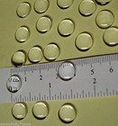 Lot Of 10 Clear Glass Cabochons Round Dome 10mm   Crystal Cabs   Magnify
