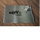 Ebay Power Seller Business Card Case With Box Chrome Shooting Star 2005 Vintage