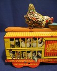 Vintage Antique Travelchiks Ferdinand Strauss Tin Litho Wind Up Toy Great Cond 