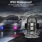Wireless Led Strobe Light Rgb 8 Colors Rechargeable Flashing Warning Lights Lot