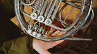French Horn Vintage Original Ussr Soviet Brass Musical Wind Instrument