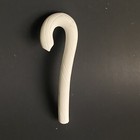 Vintage Mold Ceramic Bisque Small Size Candy Cane Unfinished Ready To Paint Diy
