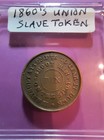 1863civil War Token   Flag Of Our Union  Shoot Him On The Spot  Rare 1st Minted