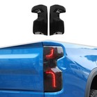 Tail Light Lamp Cover Smoked Black Rear Light Trim Decoration