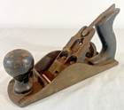 Early Antique Vintage 9 1 2  Stanley Bailey No 4 Woodworking Hand Plane 