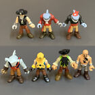 7 Fisher-price Imaginext Pirate Adventures Pirate Shark Captain Deckmate  h