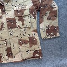 Us Army Desert Storm Chocolate Chip Camo Combat Jacket Coat S 90s Patches Cool