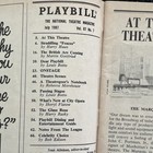 1987 Playbill Marquis Theatre Me And My Girl Jim Dale  Maryann Plunkett