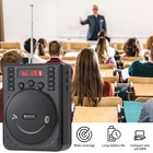 Portable Pro Audio Rechargeable Pa System Wireless Amplifier   Wired Mic Bt-92