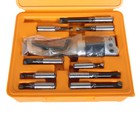 2  Boring Head R8 Shank 9pcs 1 2  Carbide Boring Bar Set For Bridgeport Milling