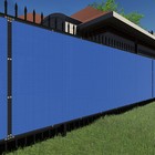 10  Blue Privacy Fence Screen Windscreen Garden Yard Heavy Duty Shade Mesh