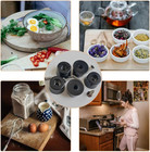 20 Pcs Black Rubber Feet Pad With Stainless Screws  Non Slip Rubber Bumper Feet 