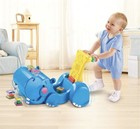 Fisher Price Gobble And Go Hippo Walker Ride On Toddler Toy 14 Blocks Peek A Boo