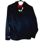 Under Armour Storm Youth Hoodie   Black Red Hooded Pullover Sweatshirt   Boys Xl