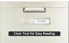Dishwasher Magnet Clean Dirty Sign  Premium Stainless Steel Black And White 