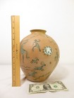Vintage Signed Native American Studio Pottery Art Vase Southwest Hopi Kokopelli