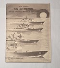 Vintage U s  Navy Cg-47 Aegis Guided Missile Cruiser Press Kit Ingalls   