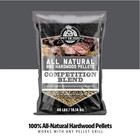 3 Bags Pit Boss Competition Blend 100  Natural Hardwood Bbq Pellets  40 Lb Bag