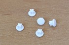 20 Set White Anti-dust Dock Plug   3 5mm Earphone Cap Galaxy S7 S6 S4 Note 5 4