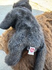 Beanie Buddy Black Cat Kitty Purrecious Plush 2002 Ty Classic Plaid Bow 8 