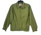 Vtg Mcgregor Drizzler Jacket Mens 38 M Olive Green Windbreaker Talon Zip 60s Usa