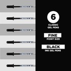 Gelly Roll Classic  Fine Pt  Black  6 Count