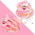 Cloud Slime Kit 5 Pack  With Peachybbies Rainbow Lemon Coffee Slime Charms  Diy 