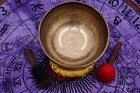 Buddha Engraved Singing Bowl-10 Inches Diameter Meditation Bowl-yoga And Chakra
