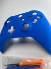 Xbox One X s Custom Soft Touch Repair Replacement Front Shell Diy Kit  blue 