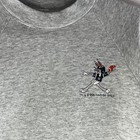 Vintage 1996 Bugs Bunny Warner Bros Football Sweatshirt Heather Gray Unisex