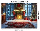 7x5ft Christmas Photo Backdrop For Parties   Decorations