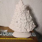 Poinsettia Tree And Base Ceramic Bisque Ready To Paint Light Kit Included
