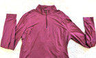 Equestrian Stockholm Vision Riding Top Womens M Maroon Red