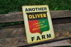 Another Oliver Farm Tin Metal Sign - Finest In Farm Machinery - Tractor - Retro