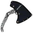 19  Tactical Multi Tool Handle Throwing Axe Hatchet With Sheath Full Tang Skulls