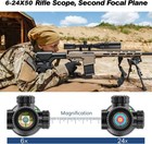 Bestsight Long Range Rifle Scope 4-16x 6-24x Rifle Scope sfp Crosshairs Reticle