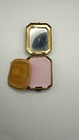 1920s Antique Vintage Glove Powder Compact  Rare  Hand Painted Design 