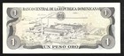 World Paper Money - Dominican Republic 1 Peso Oro 1984   Crisp Xf-au