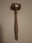 Vtg Wooden Gavel   Order Justice Meetings  Judgment Auction 