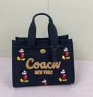 Coach Caf76 Disney Collaboration Mickey Mouse 2way Tote Shoulder Bag Women s