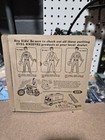 1973 Ideal Evel Knievel Carded Figure In Bubble Card Red Suit Very Nice   