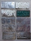 10 Canada Roadkill License Plates Ranging From Years 1957 And Up Canadian