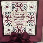 Just Nan Christmas Friends Cross Stitch Pattern   Bead Embellishments - New