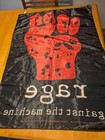 Vintage Rage Against The Machine Wall Hanging   Banner     1990s Never Displayed